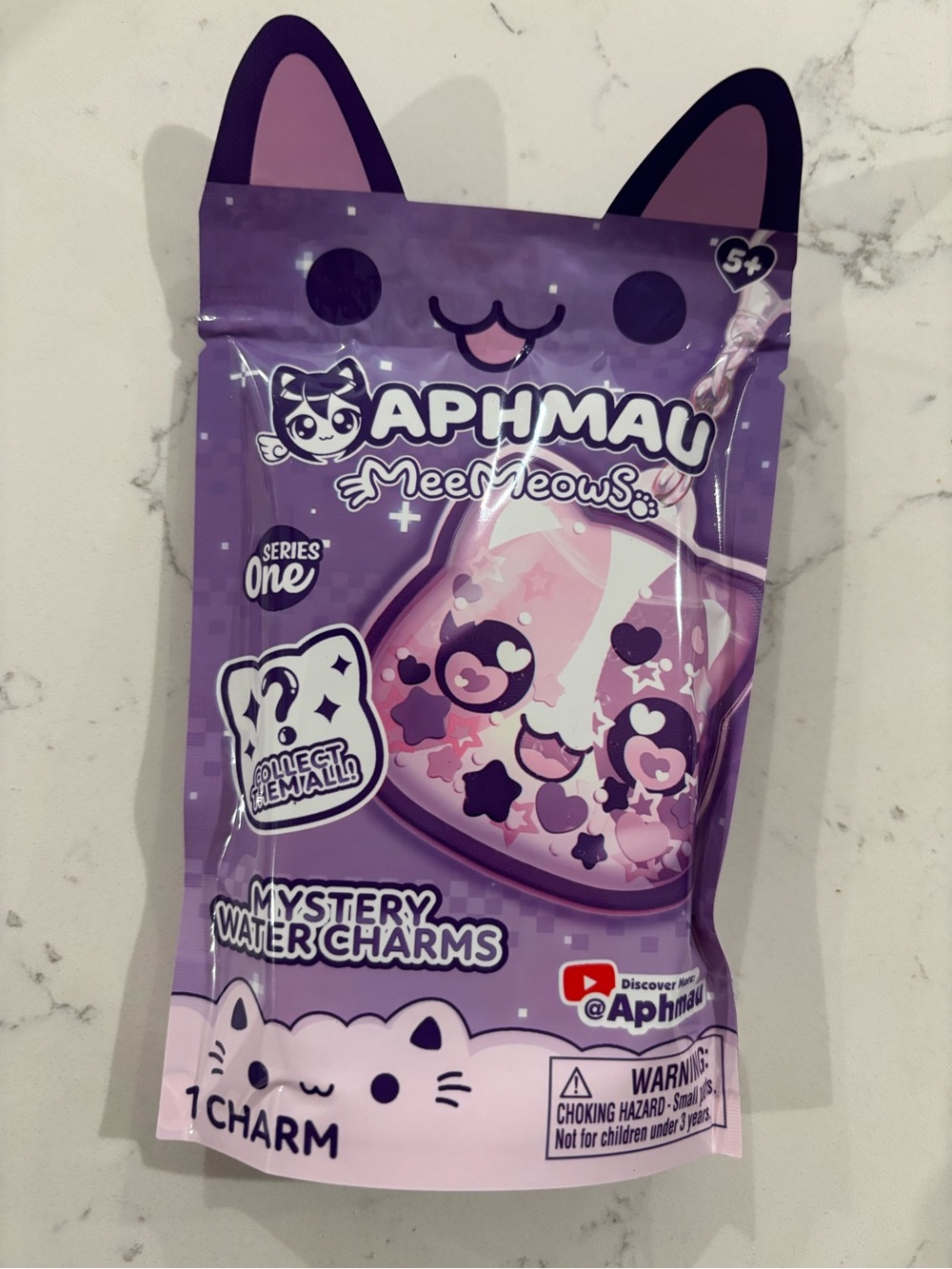💧 Aphmau Mystery Water Charm – Brand New & Sealed!